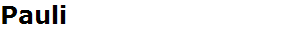 Pauli 